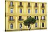 Dolce Vita Rome Collection - Yellow Building Facade-Philippe Hugonnard-Stretched Canvas