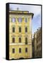 Dolce Vita Rome Collection - Yellow Buildings Facade II-Philippe Hugonnard-Framed Stretched Canvas