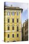 Dolce Vita Rome Collection - Yellow Buildings Facade II-Philippe Hugonnard-Stretched Canvas