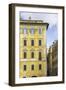 Dolce Vita Rome Collection - Yellow Buildings Facade II-Philippe Hugonnard-Framed Photographic Print