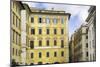 Dolce Vita Rome Collection - Yellow Buildings Facade-Philippe Hugonnard-Mounted Photographic Print