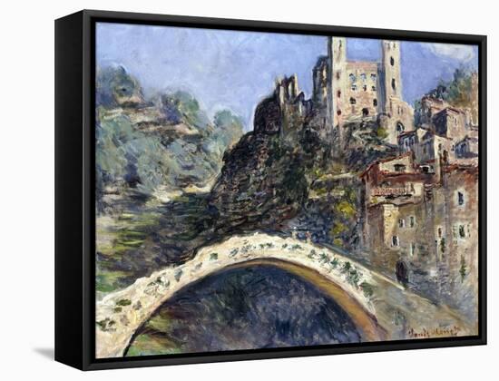 Dolceacqua, 1884-Claude Monet-Framed Stretched Canvas