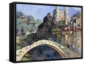 Dolceacqua, 1884-Claude Monet-Framed Stretched Canvas