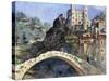 Dolceacqua, 1884-Claude Monet-Stretched Canvas