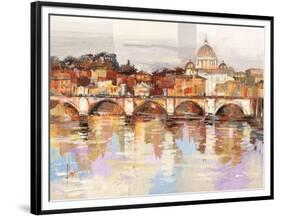 Dolcemente Roma-Luigi Florio-Framed Art Print