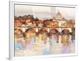 Dolcemente Roma-Luigi Florio-Framed Art Print