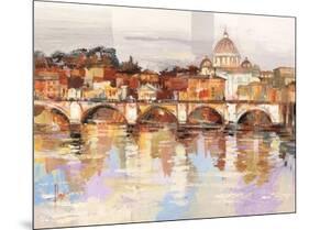 Dolcemente Roma-Luigi Florio-Mounted Art Print