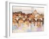 Dolcemente Roma-Luigi Florio-Framed Art Print