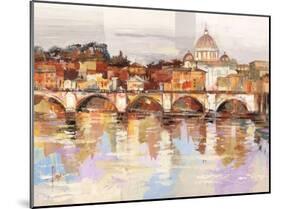 Dolcemente Roma-Luigi Florio-Mounted Art Print