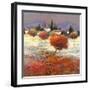 Dolci Colline (Detail)-Luigi Florio-Framed Art Print