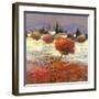 Dolci Colline (Detail)-Luigi Florio-Framed Art Print