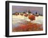 Dolci colline-Luigi Florio-Framed Art Print