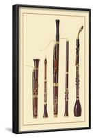 Dolciano, Oboe Da Caccia, Oboe, Basset Horn and Bassoon-null-Framed Art Print