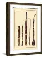 Dolciano, Oboe Da Caccia, Oboe, Basset Horn and Bassoon-null-Framed Art Print