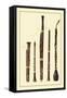 Dolciano, Oboe Da Caccia, Oboe, Basset Horn and Bassoon-null-Framed Stretched Canvas