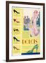 Dolcis Shoes Advertisement-null-Framed Art Print