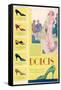 Dolcis Shoes Advertisement-null-Framed Stretched Canvas