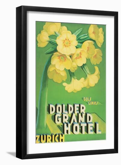 Dolder Grand Hotel, Zurich-null-Framed Art Print