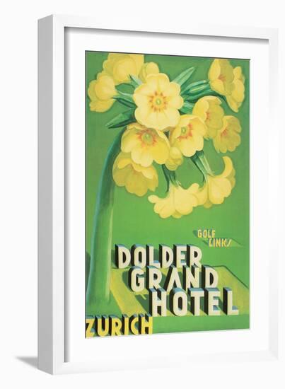 Dolder Grand Hotel, Zurich-null-Framed Art Print