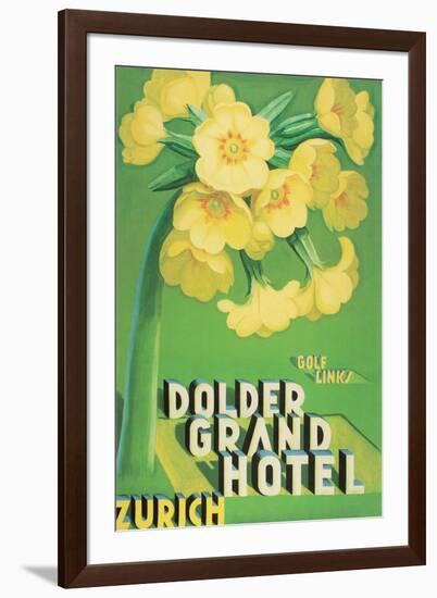 Dolder Grand Hotel, Zurich-null-Framed Art Print