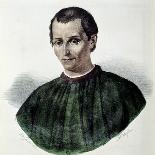 Portrait of Niccolo Machiavelli-Dolfino-Framed Stretched Canvas
