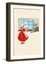 Doll By The Window-Eugene Field-Framed Art Print
