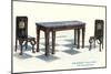 Doll House Furniture-null-Mounted Art Print