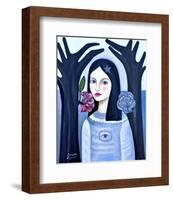 Doll in the Woods-Mercedes Lagunas-Framed Art Print