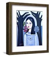 Doll in the Woods-Mercedes Lagunas-Framed Art Print