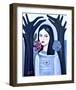 Doll in the Woods-Mercedes Lagunas-Framed Giclee Print