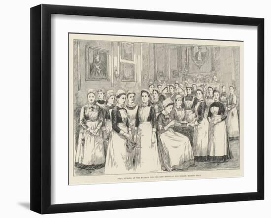 Doll Nurses at the Bazaar for the New Hospital for Women, Euston Road-null-Framed Giclee Print