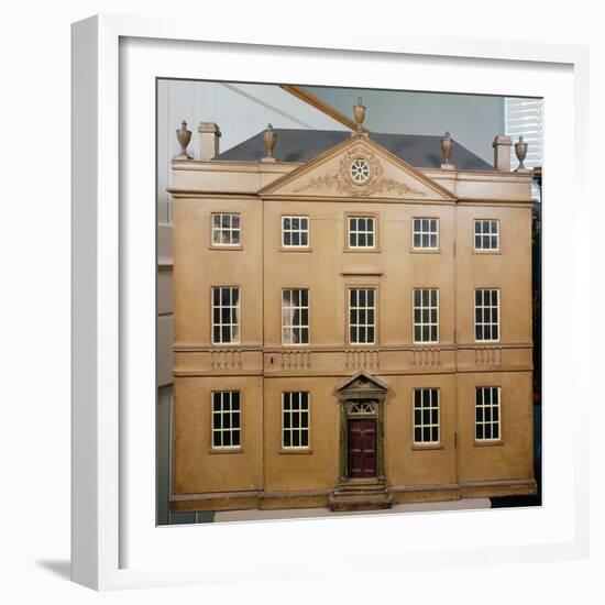 Doll's House, Neo-Classical Adam Style, c.1810-null-Framed Giclee Print