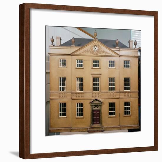 Doll's House, Neo-Classical Adam Style, c.1810-null-Framed Giclee Print