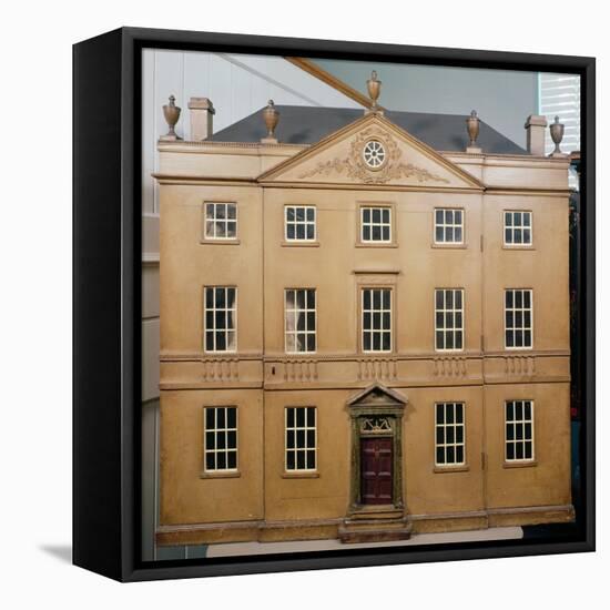 Doll's House, Neo-Classical Adam Style, c.1810-null-Framed Stretched Canvas