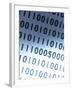 Dollar Sign Embedded in Binary Code-null-Framed Photographic Print