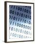 Dollar Sign Embedded in Binary Code-null-Framed Photographic Print