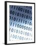 Dollar Sign Embedded in Binary Code-null-Framed Photographic Print