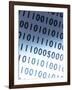 Dollar Sign Embedded in Binary Code-null-Framed Photographic Print