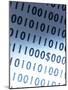 Dollar Sign Embedded in Binary Code-null-Mounted Photographic Print