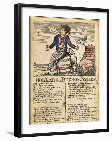 Dollars of Buenos Aires, 1819-null-Framed Giclee Print