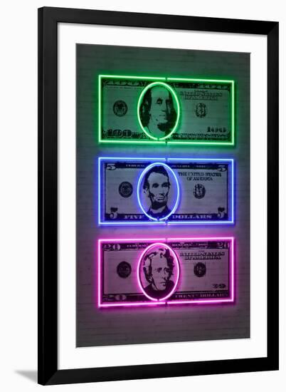 Dollars-Octavian Mielu-Framed Art Print