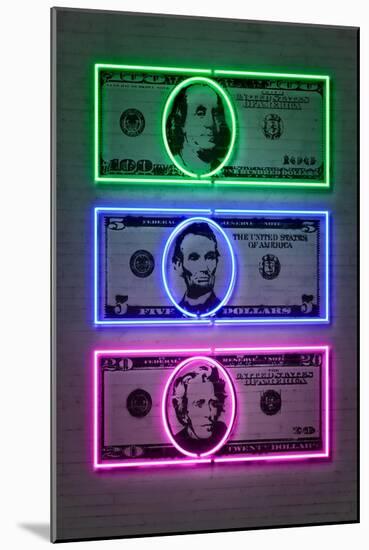 Dollars-Octavian Mielu-Mounted Art Print