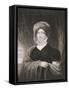 Dolley Madison after a Drawing of the Original by James Herring-Joseph Wood-Framed Stretched Canvas