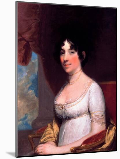 Dolley Payne Madison (Mrs. James Madison)-Gilbert Stuart-Mounted Giclee Print