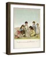 Dollies Wedding-Ida Waugh-Framed Art Print