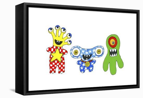 Dollies-Wendy Edelson-Framed Stretched Canvas