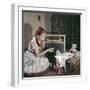 Dolls at School-null-Framed Photographic Print