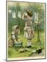 Dolls' Laundry C1890-null-Mounted Photographic Print