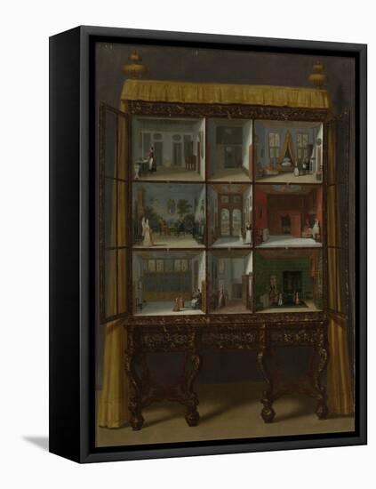 Dollshouse of Petronella Oortman, c.1710-Jacob Appel-Framed Stretched Canvas