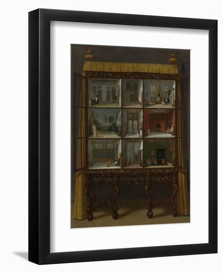 Dollshouse of Petronella Oortman, c.1710-Jacob Appel-Framed Premium Giclee Print